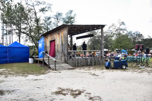 The Ohoopee River Campground stage